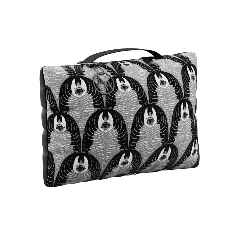 Zebra Rectangle Pillow, Modern EyeCatching Cushion For Sale at 1stDibs