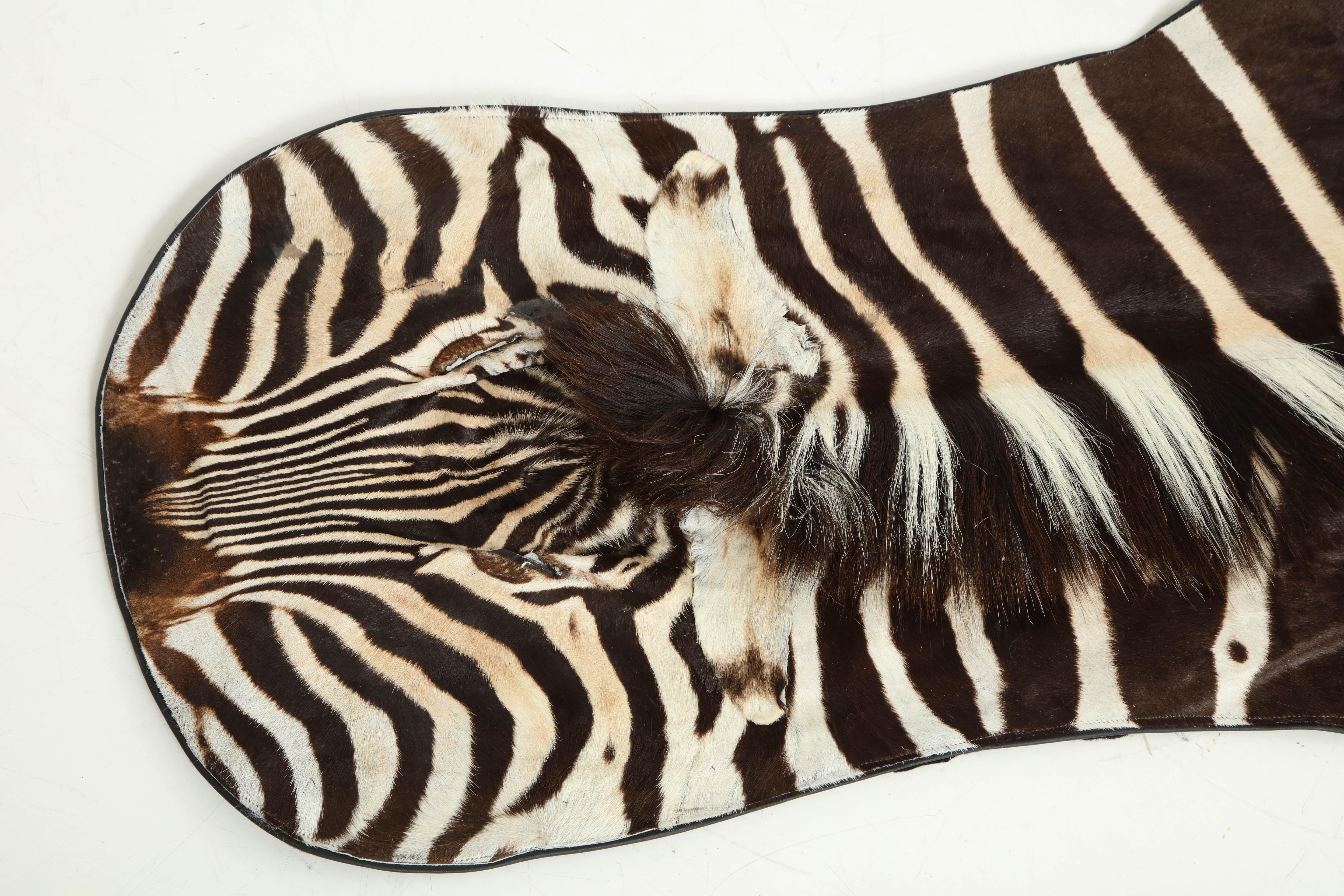 Zebra Rug Hide 1