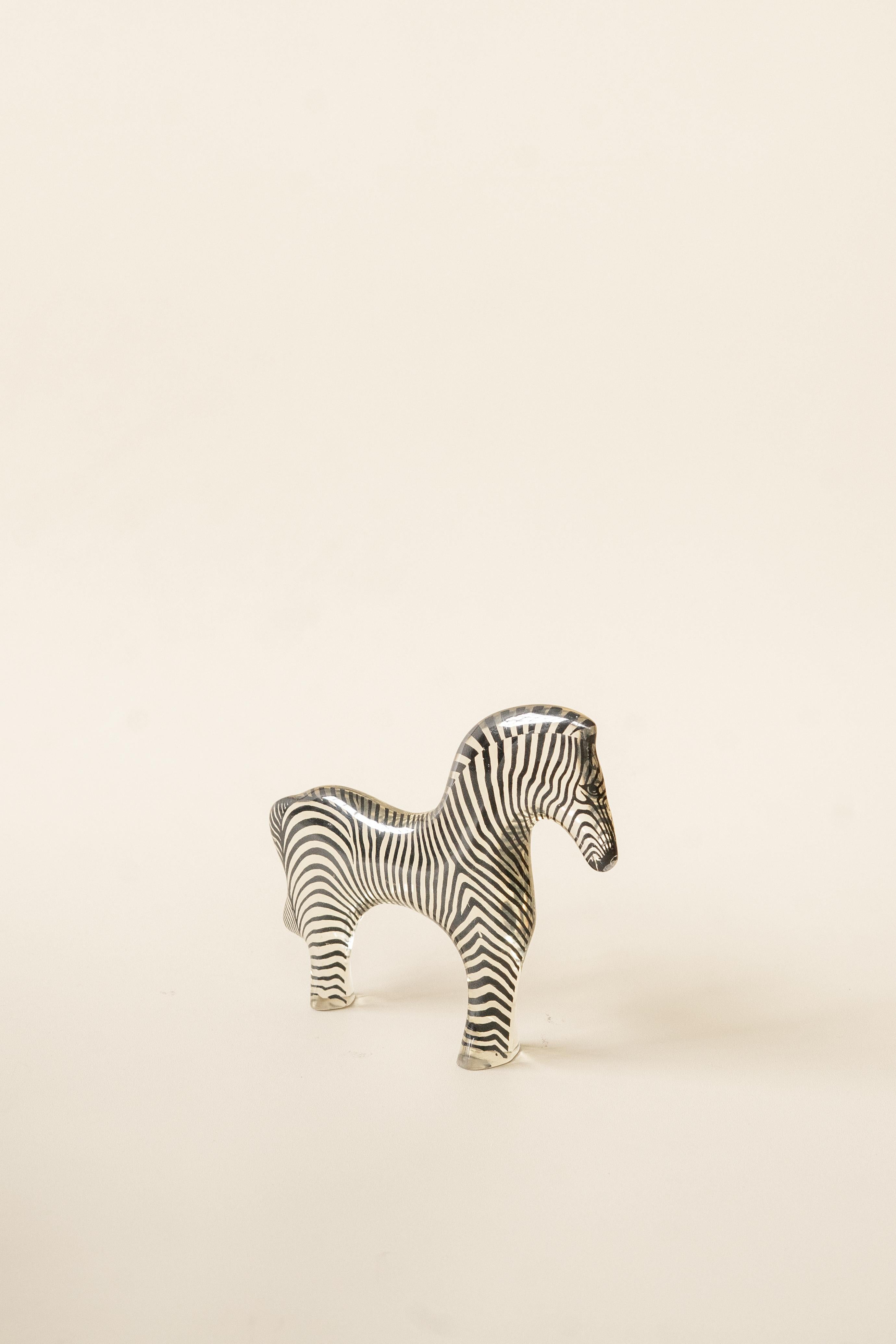 Mid-Century moderno Scultura Zebra, Abraham Palatnik, Design brasiliano, Mordern di metà secolo in vendita