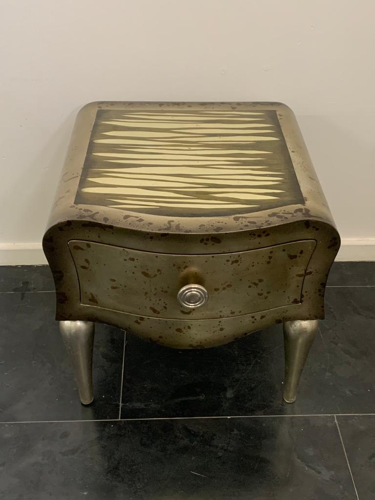 Silver Leaf Zebra Series Coffee Table from Lam Lee Group, 1990s For Sale