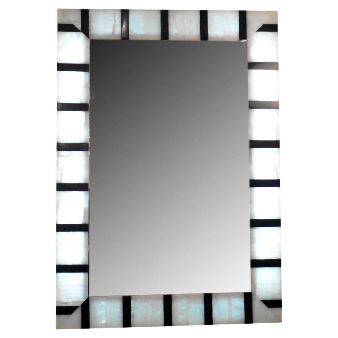 Original Zebra Skin Mirror at 1stDibs