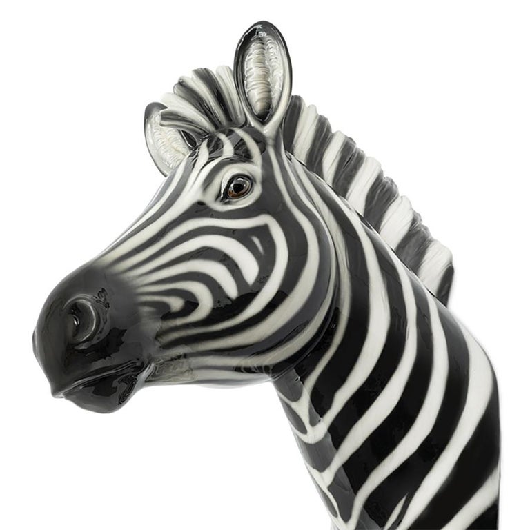 Zebra Wall Head Wall Decoration In New Condition For Sale In Paris, FR