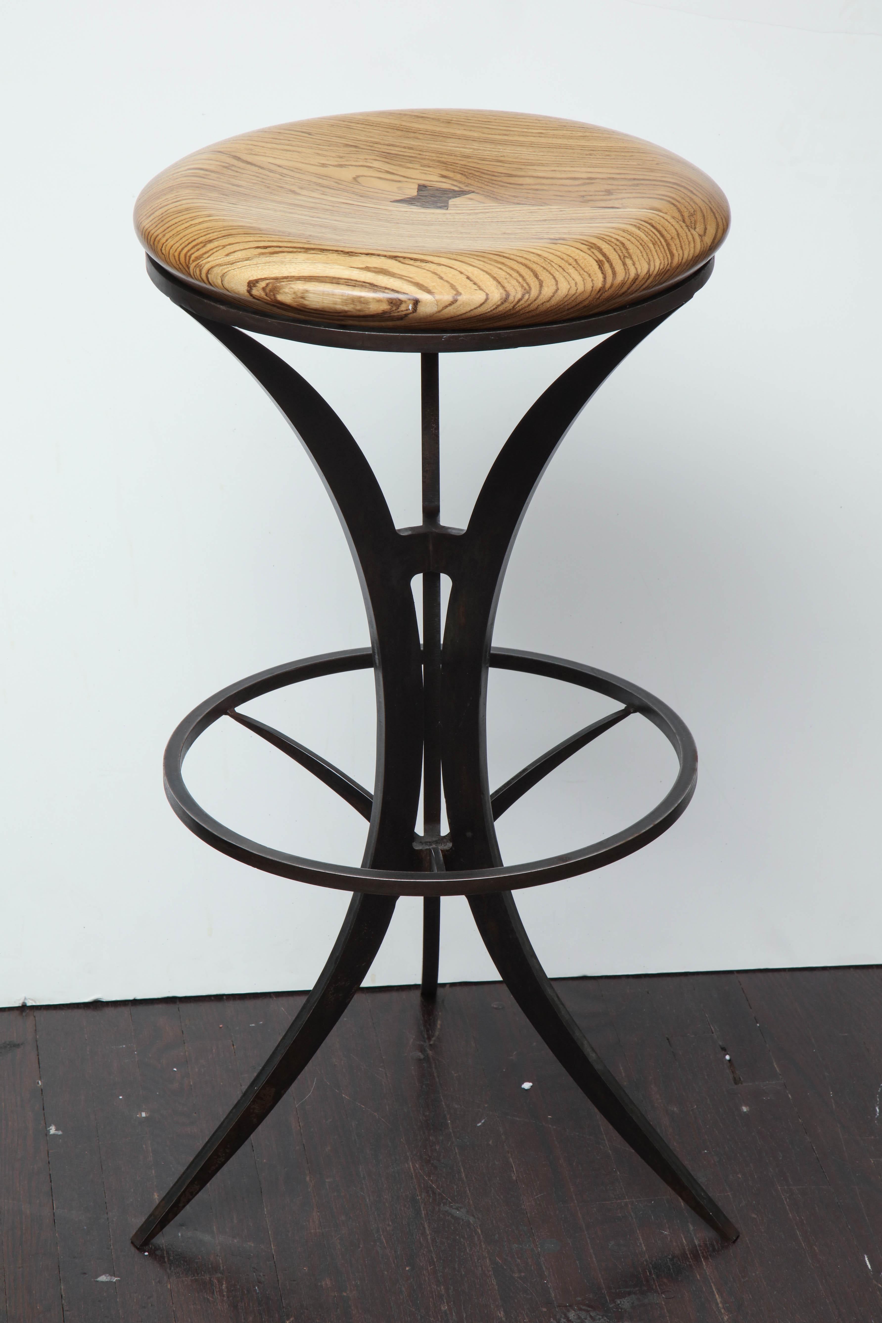 zebra wood bar stools zebra wood bar stools