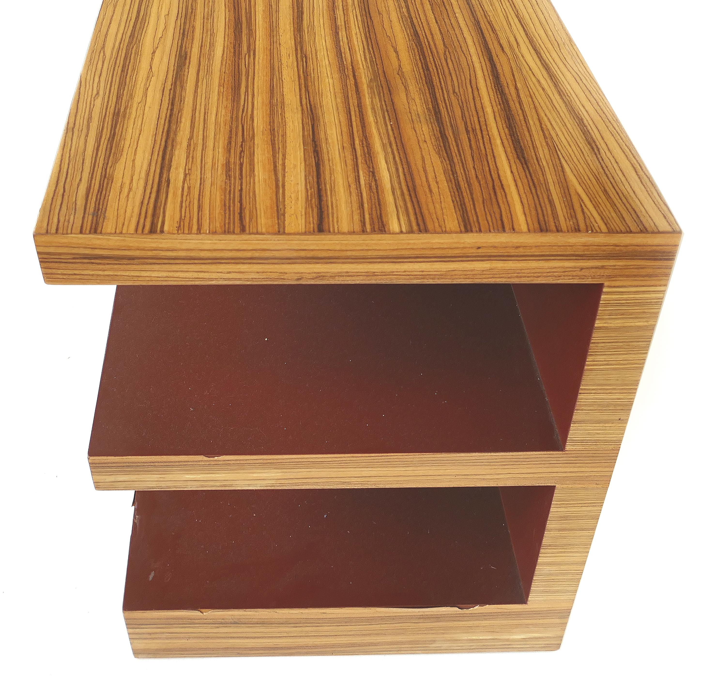 bookcase side table