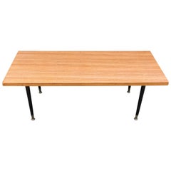 Vintage Zebrano Top Coffee Table from Meredew, 1960s