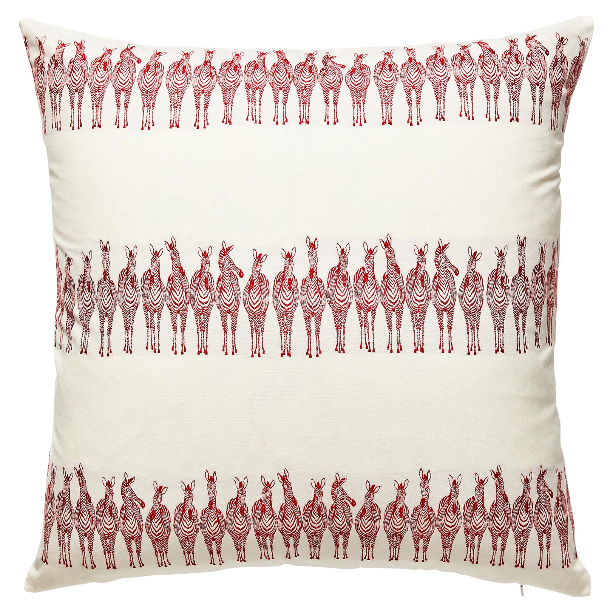 Oreiller Zebras On Parade en vente