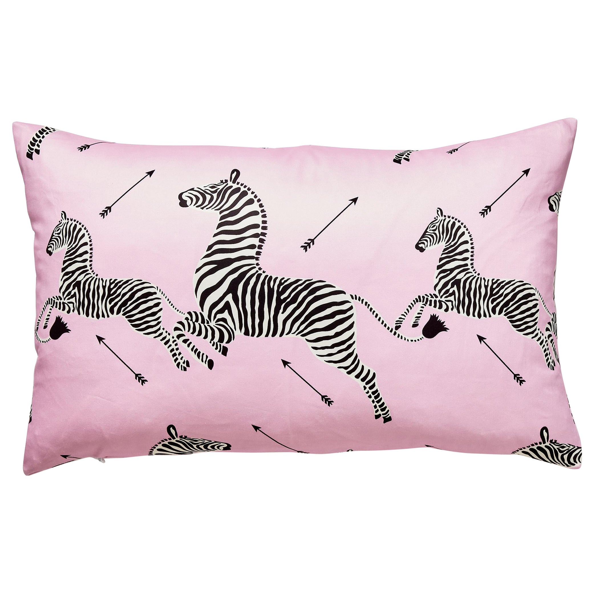 Petit coussin lombaire zébré