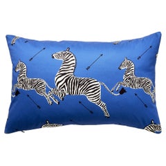 Petit coussin lombaire zébré