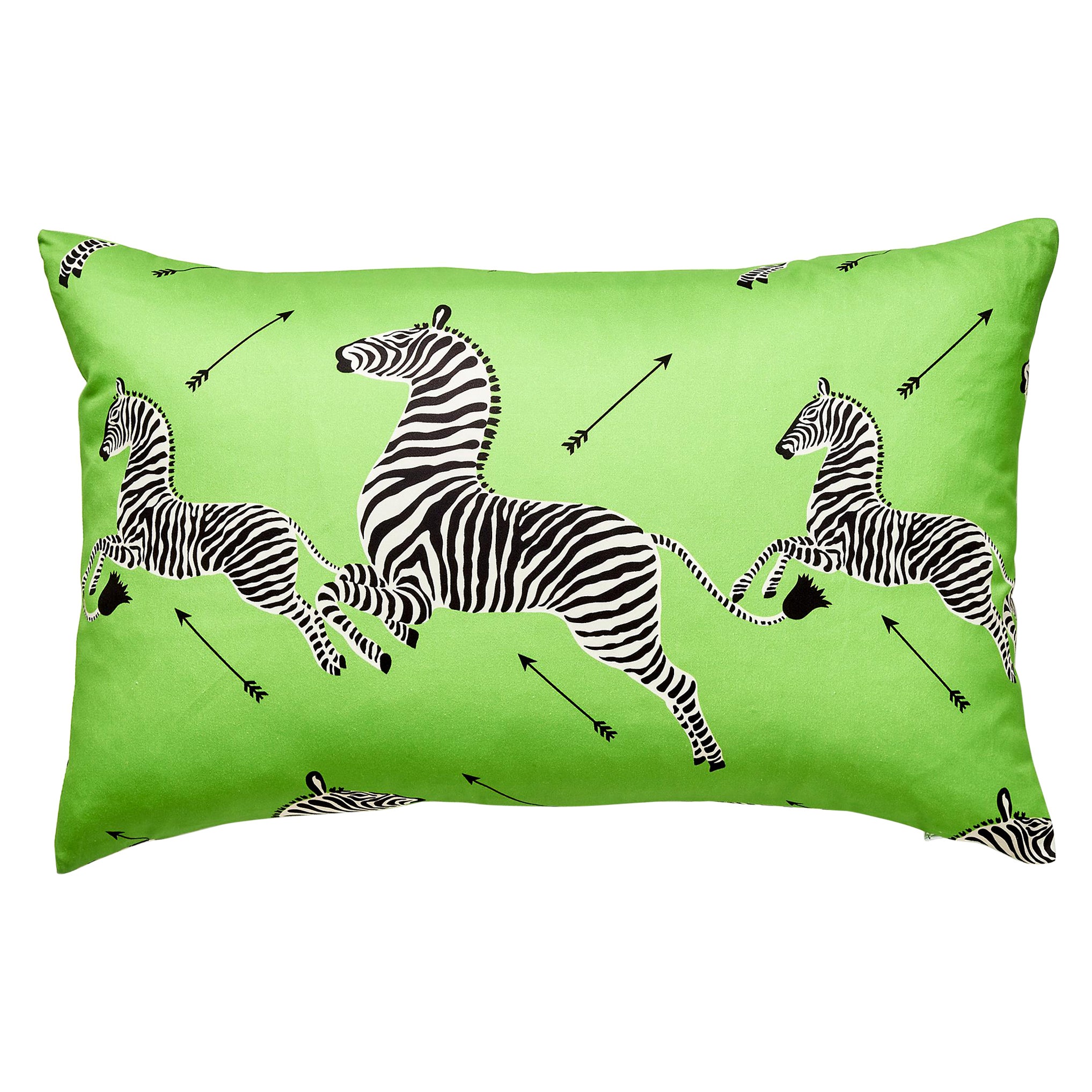 Petit coussin lombaire zébré