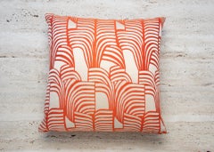 Hermes Pillow Zebrures, Ecru Backing