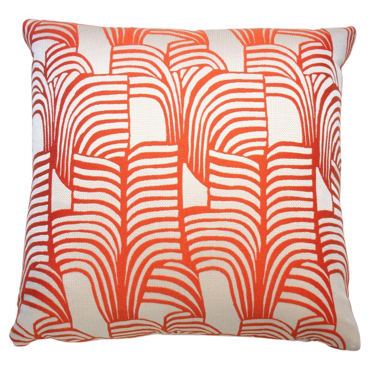 Introducing the exquisite limited edition Hermes Fabric Zebrures, a truly exceptional piece that encapsulates the essence of luxury, craftsmanship, and timeless beauty. Meticulously crafted using discontinued Hermes fabrics, these pillows are a
