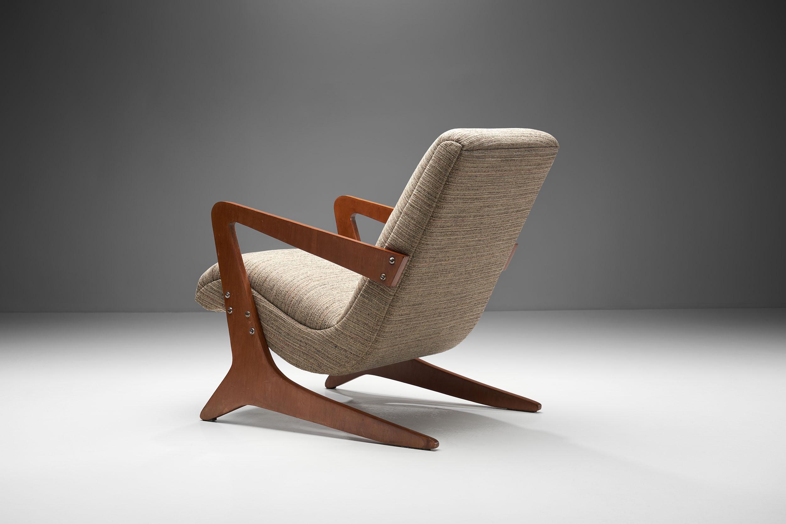 Mid-Century Modern “Zeca” Armchair by José Zanine Caldas, Brazil, 1960s For Sale
