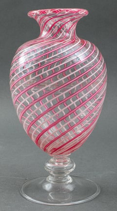 Zecchin Venini Murano 'Veronese' Glass Vase
