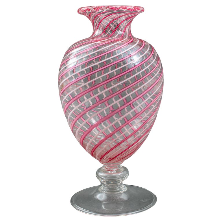 Zecchin Venini Murano 'Veronese' Glass Vase For Sale at 1stDibs