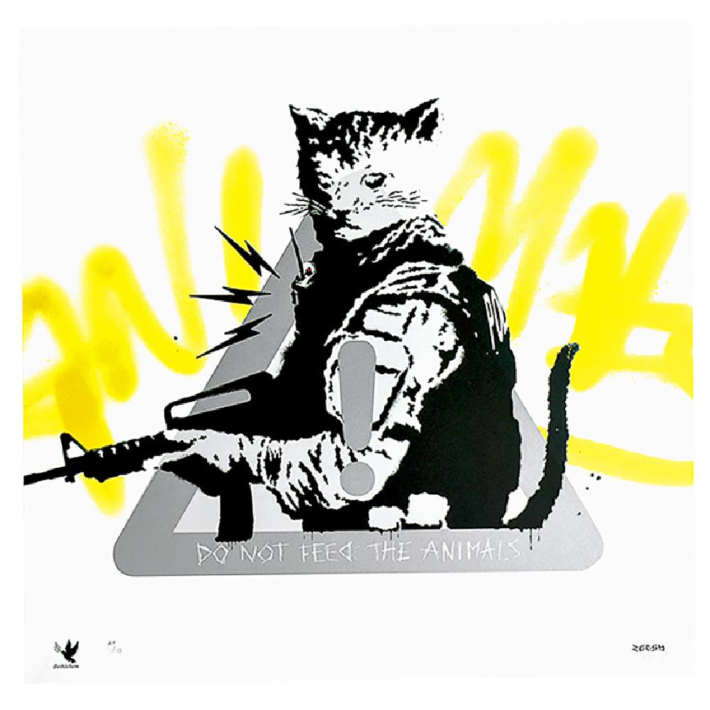 Animals (produit de l'artiste orné à la main)