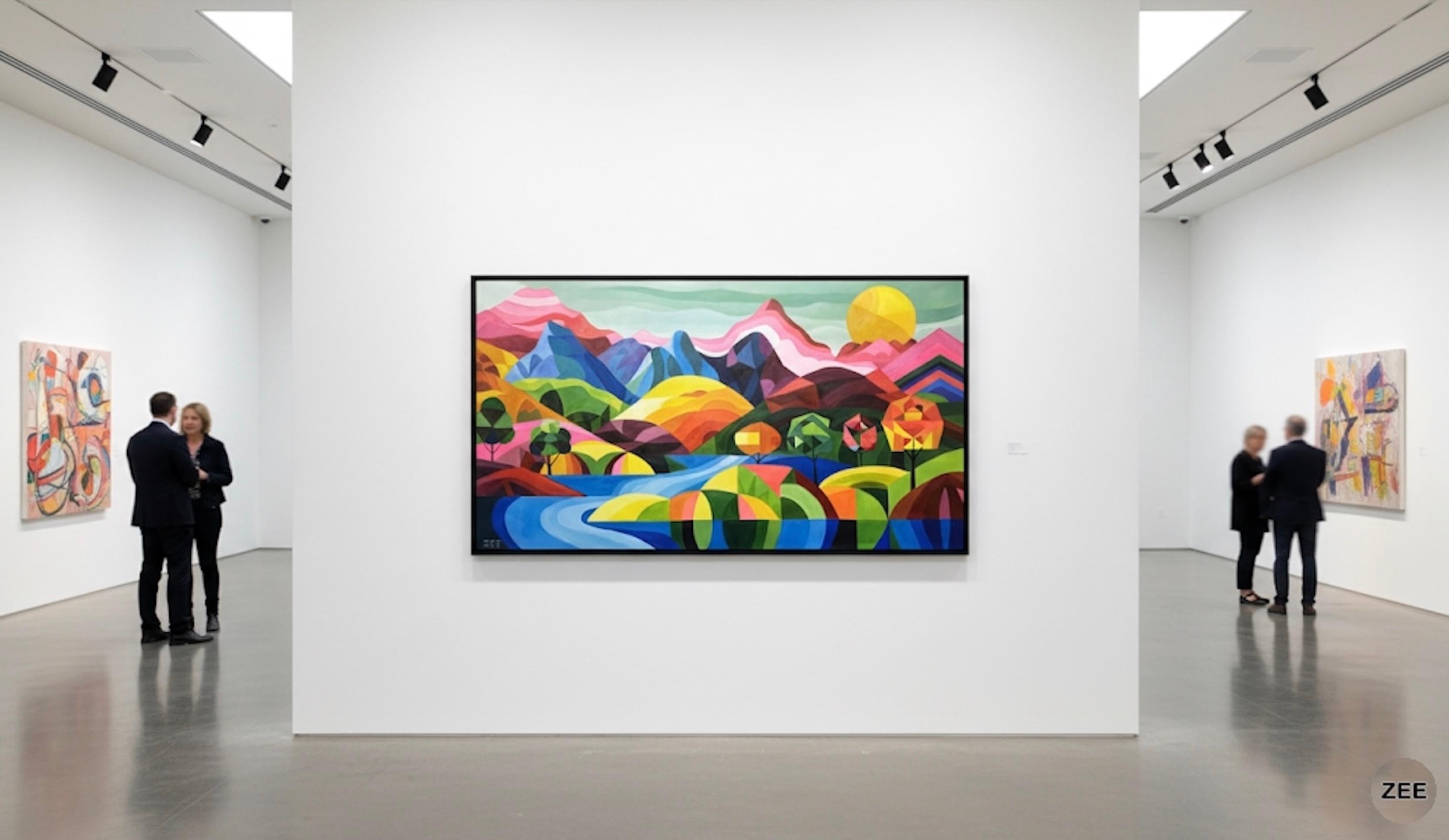 Chromatic Rhapsody - Painting by ZEE