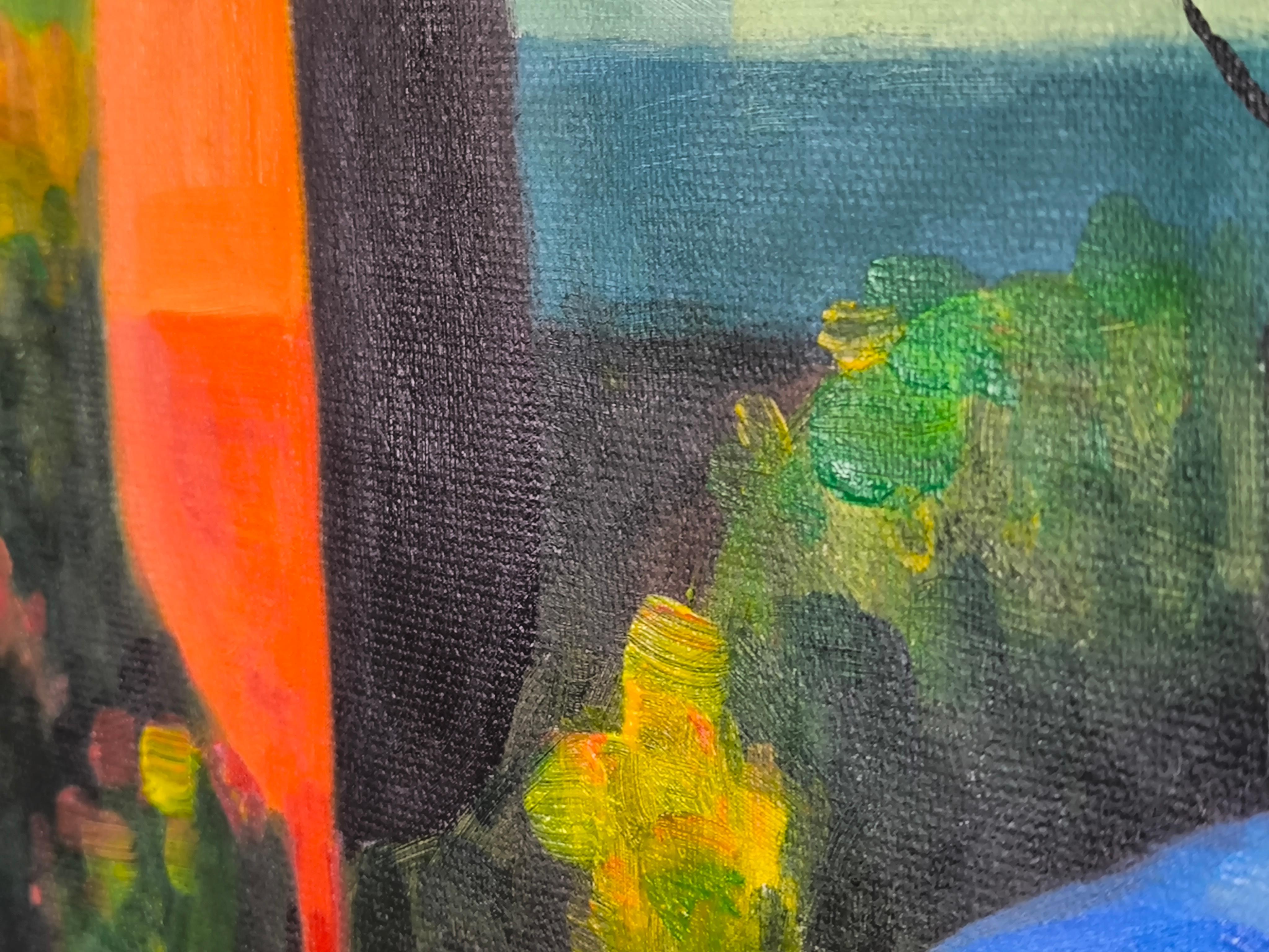 Chromatic Rhapsody - Post-Modern Painting by ZEE