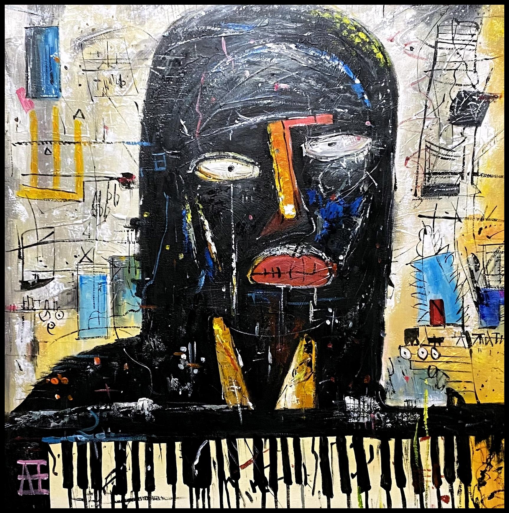 MUSIC OBSESSION - Painting by ZEE