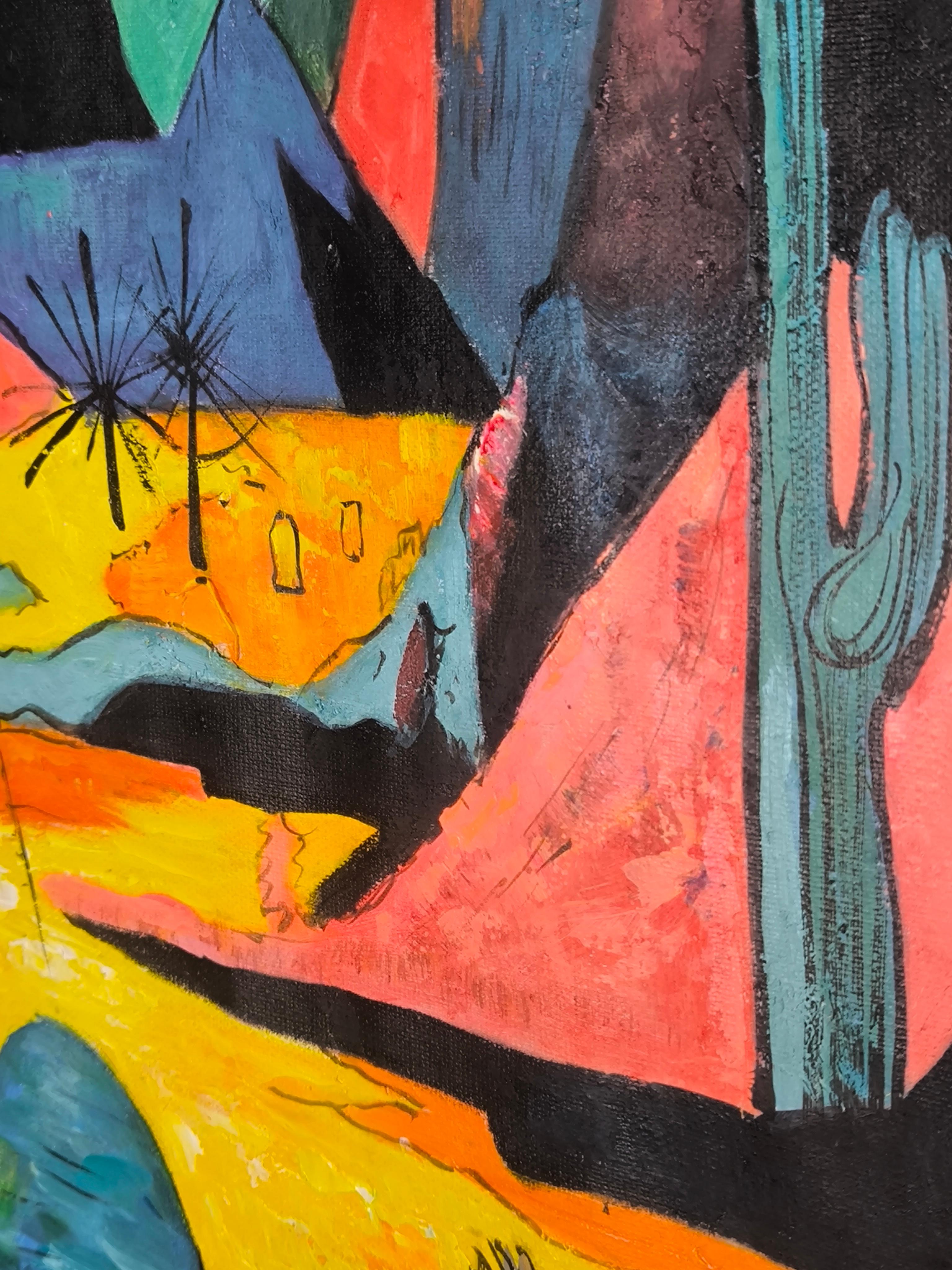 IMMER ÜBER DIR – Painting von ZEE