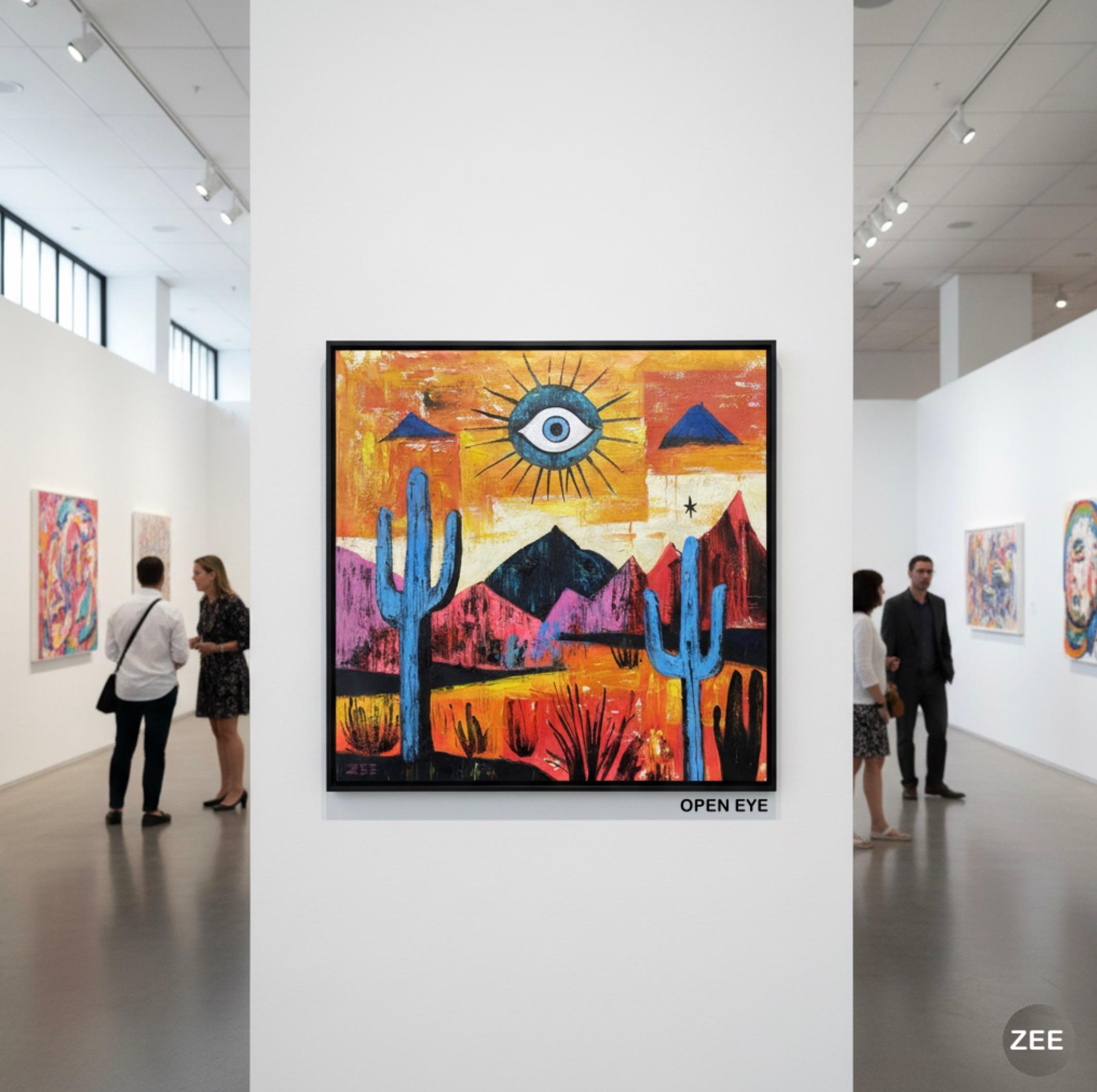 OPEN EYE - Painting by ZEE