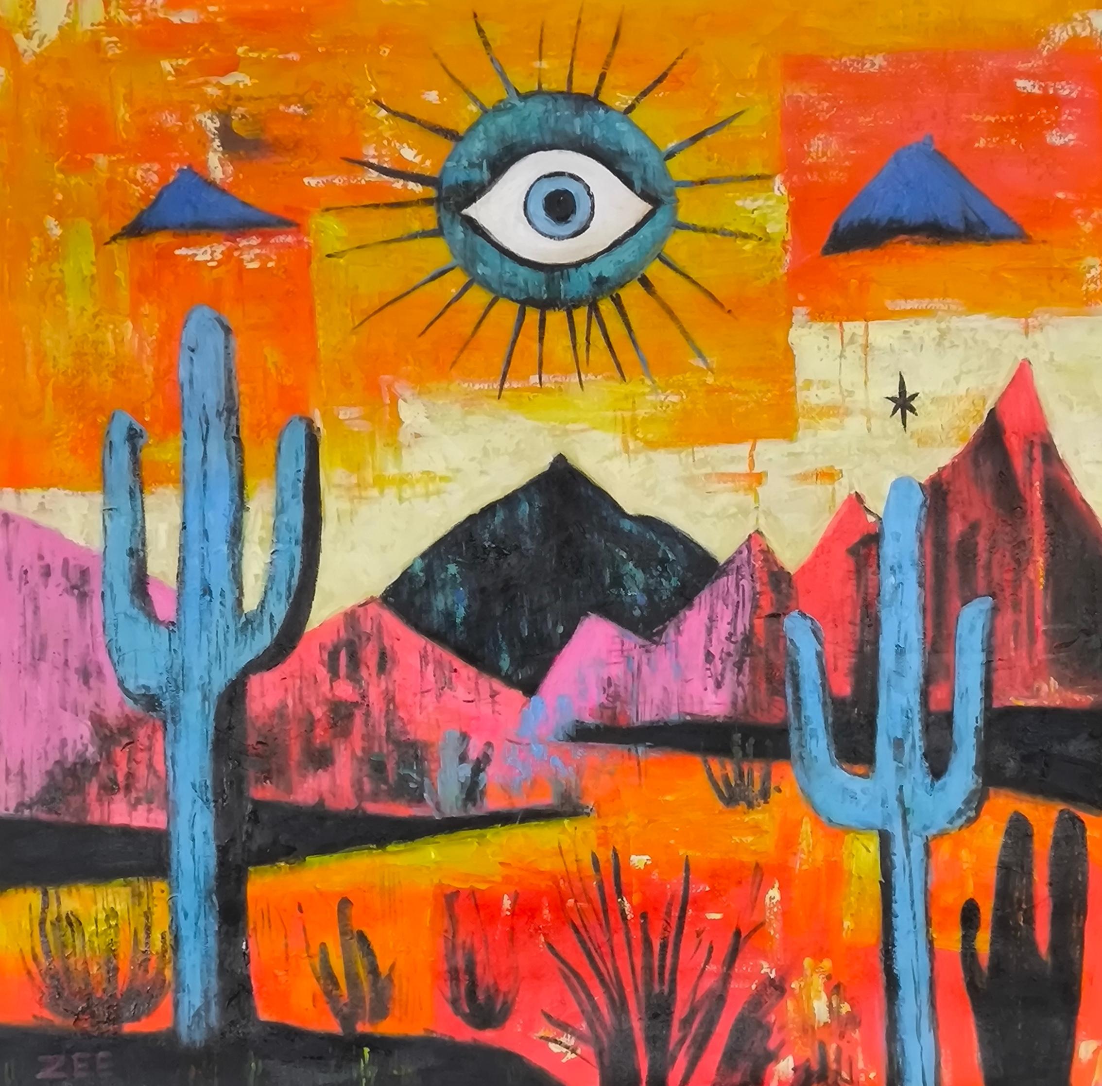 ZEE Landscape Painting - OPEN EYE