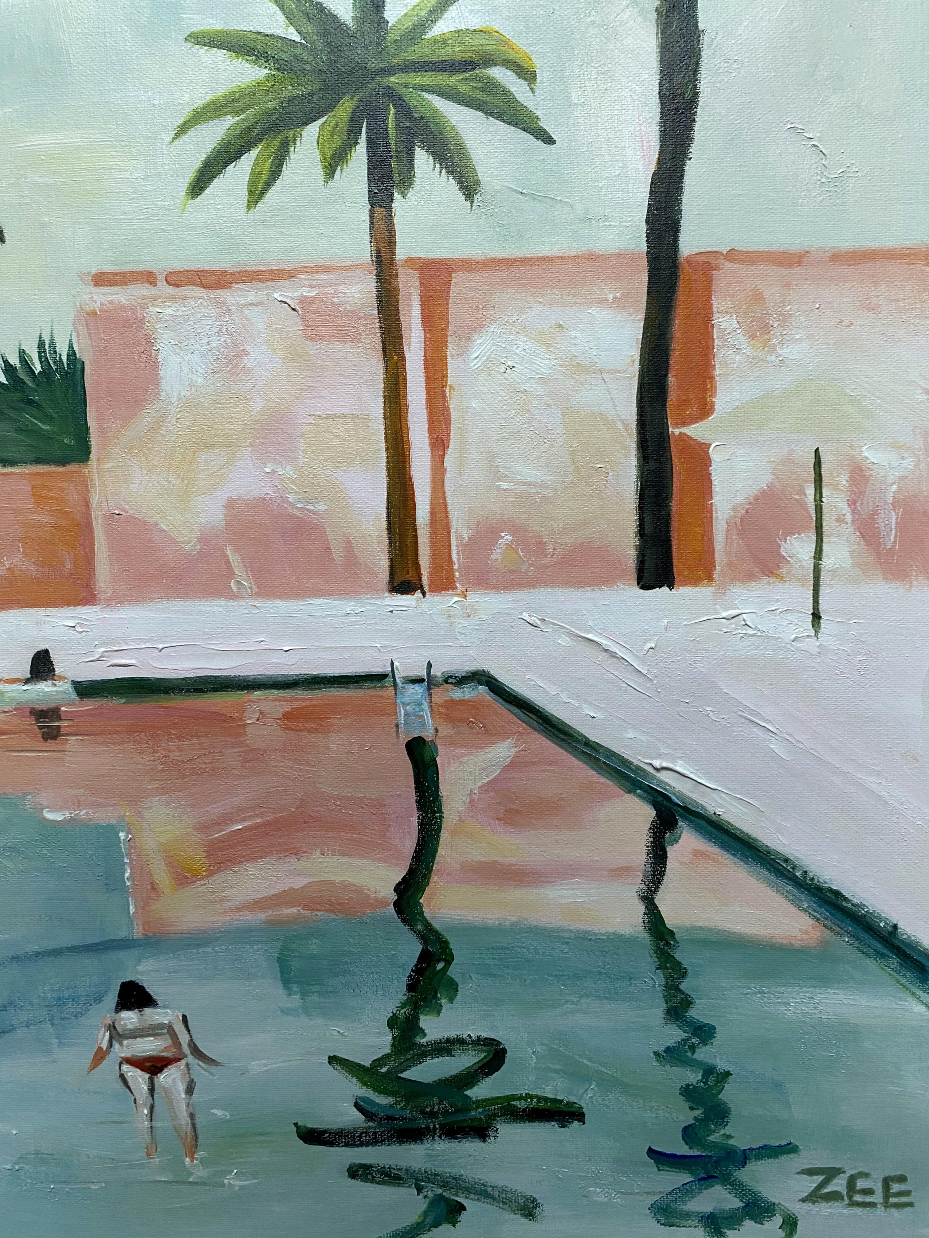 PALMENHAUS – Painting von ZEE