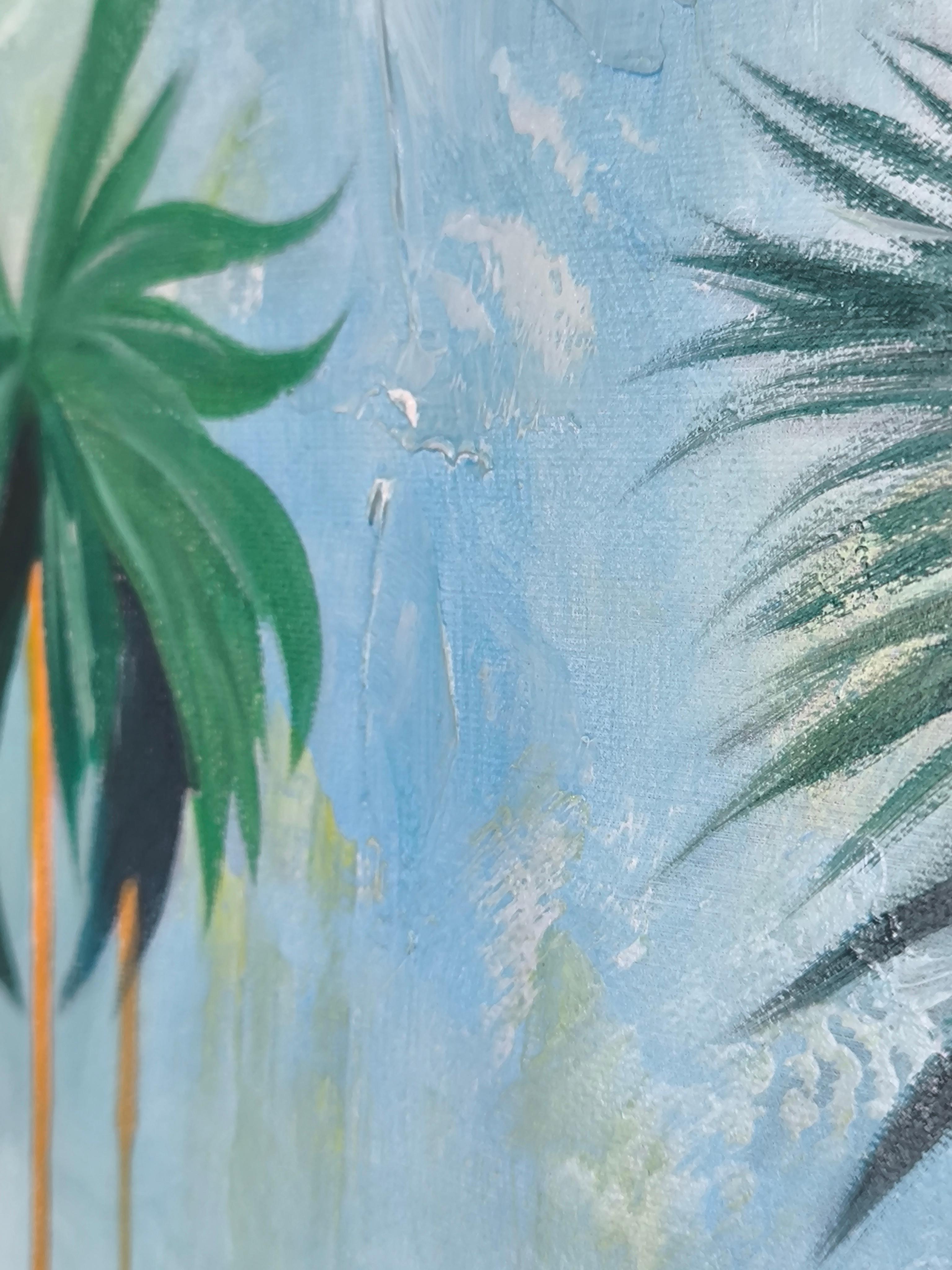 PALMENHAUS – Painting von ZEE