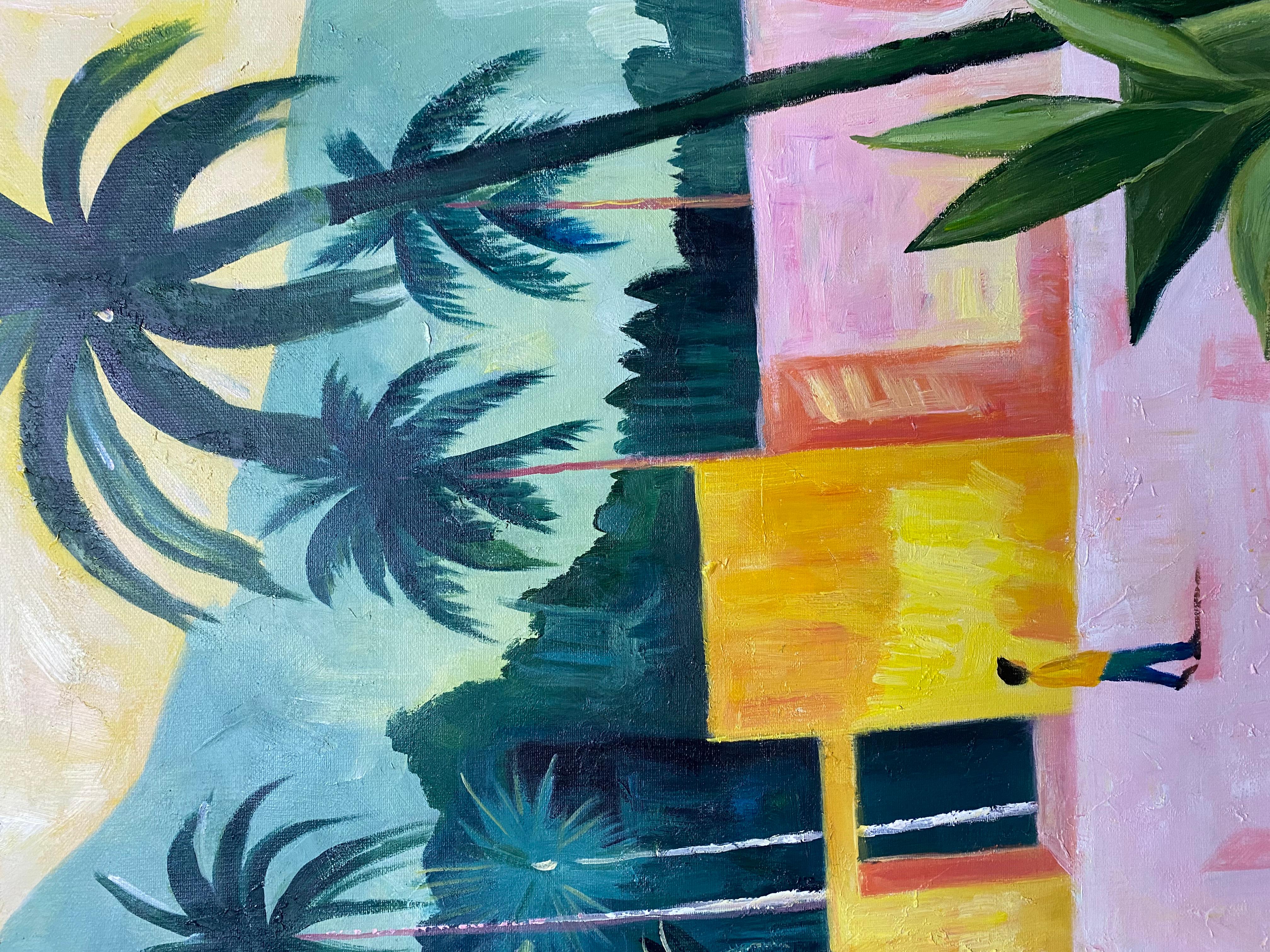 Emerging young artist with a very personal and recognizable style.
Without a doubt he will have a long journey and a great progression in her artistic career.

Acrylic on canvas
Shipped rolled in a tube directly from the artist's studio.

Made and
