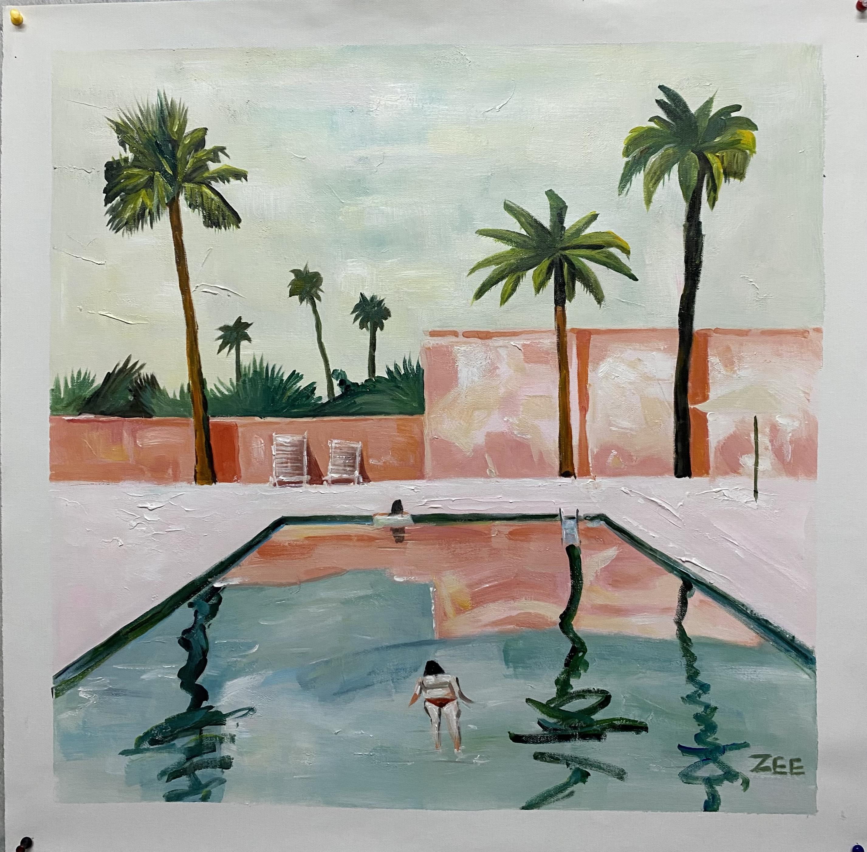 Aufstrebender junger Künstler mit einem sehr persönlichen und erkennbaren Stil.
Zweifellos wird er eine lange Reise und einen großen Fortschritt in ihrer künstlerischen Karriere haben.

Acryl auf Leinwand
Der Versand erfolgt in einer Rolle direkt