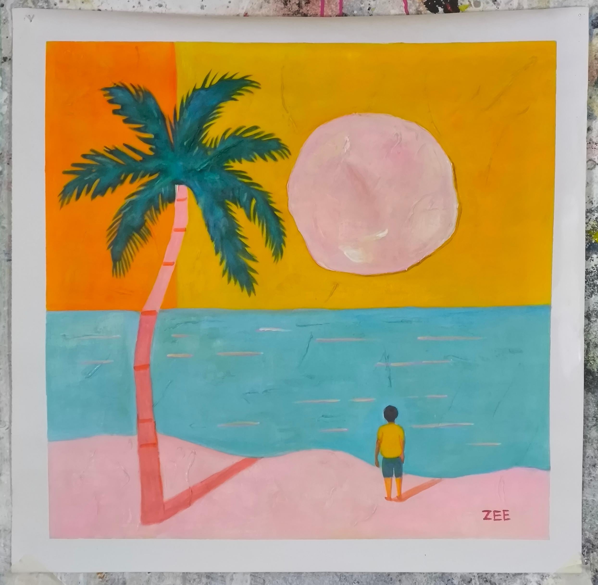 SOMMERTAGE (Postmoderne), Painting, von ZEE