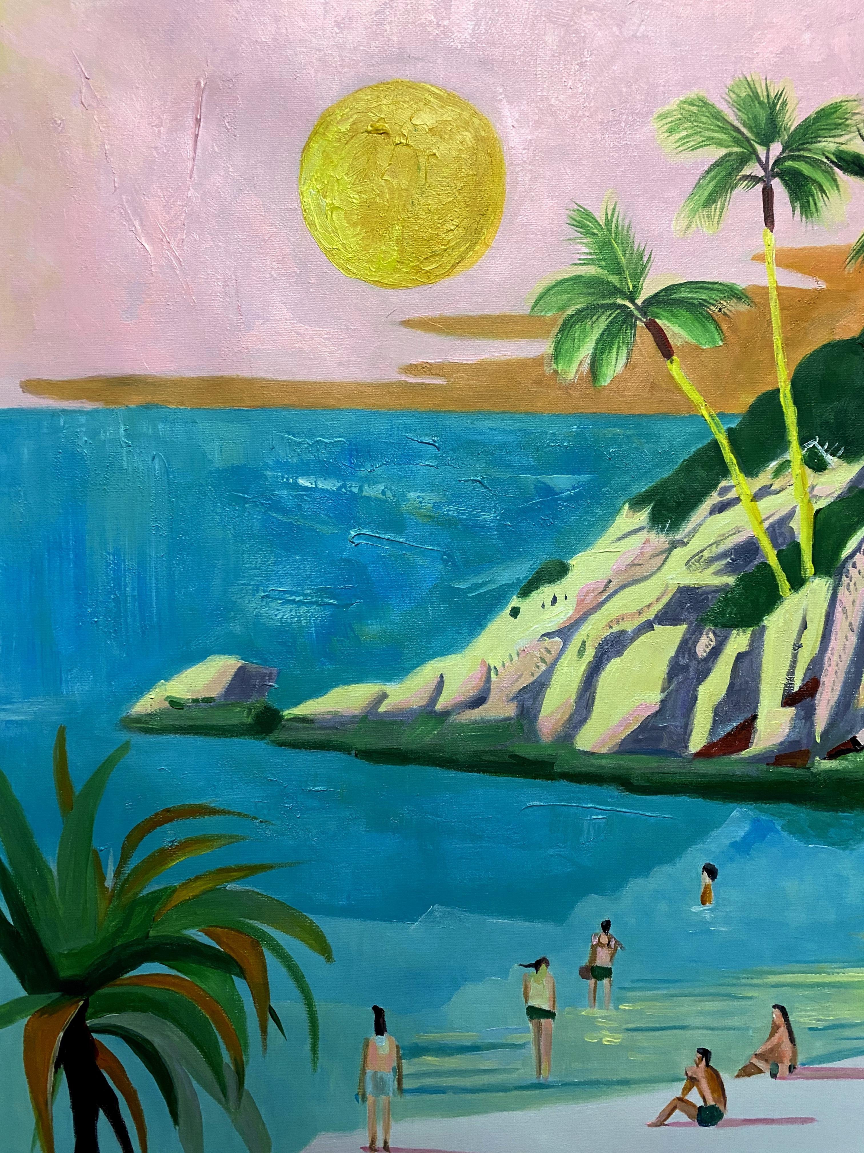 Emerging young artist with a very personal and recognizable style.
Without a doubt he will have a long journey and a great progression in her artistic career.

Acrylic on canvas
Shipped rolled in a tube directly from the artist's studio.

Made and
