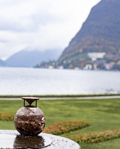 Zefira, Portable Speaker White Brown Terracotta