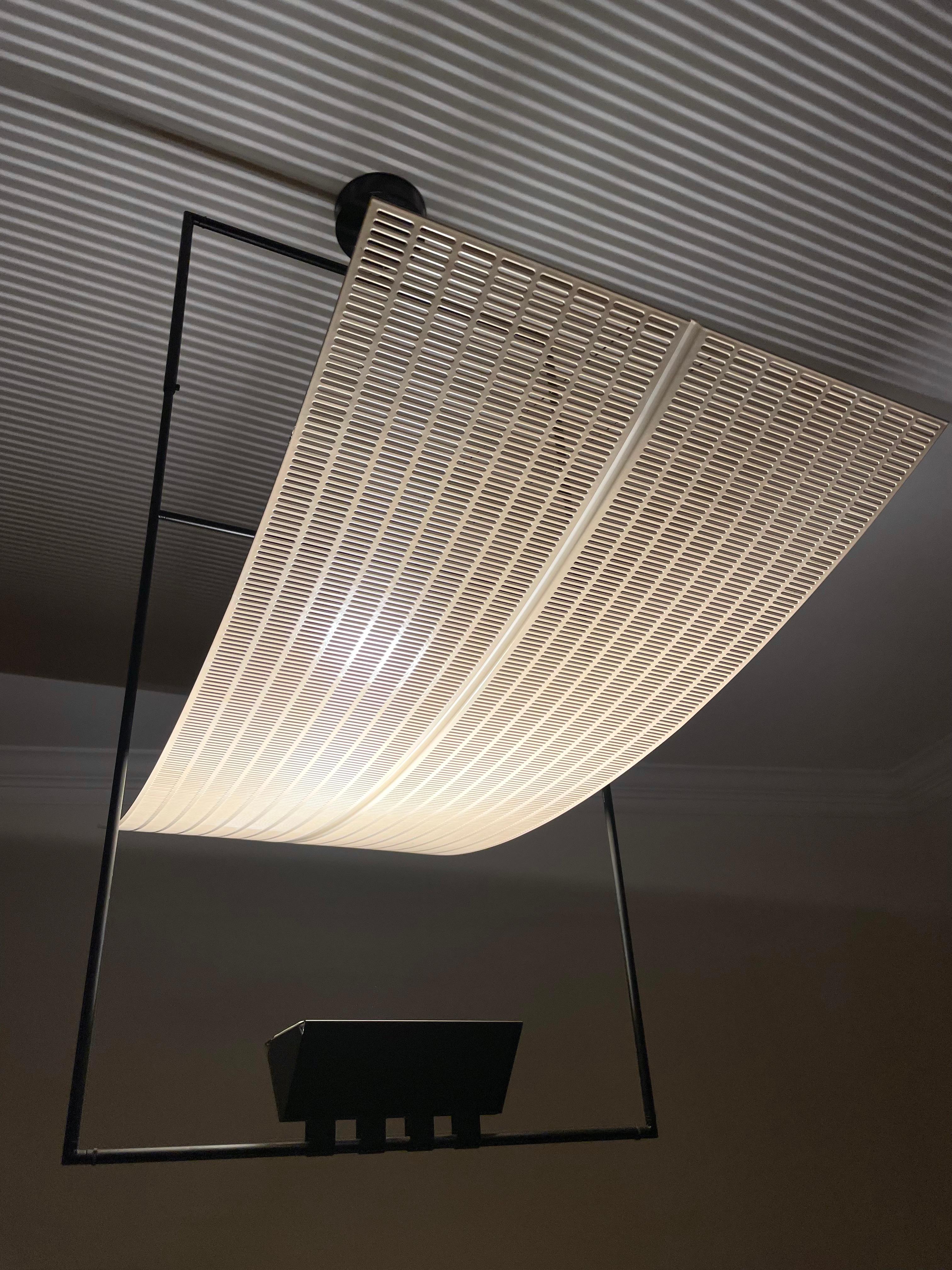 Mid-Century Modern Zefiro Hanging lamp designed by Mario Botta for Artemide