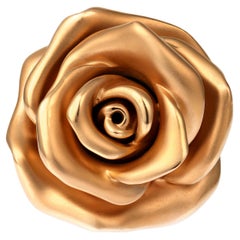 Zegg & Cerlati 'Monaco' Designer Rose Ring with Perfume in 18-K Rose Gold