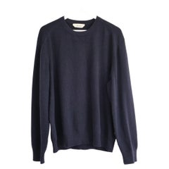 Zegna Blue Cashmere Sweater