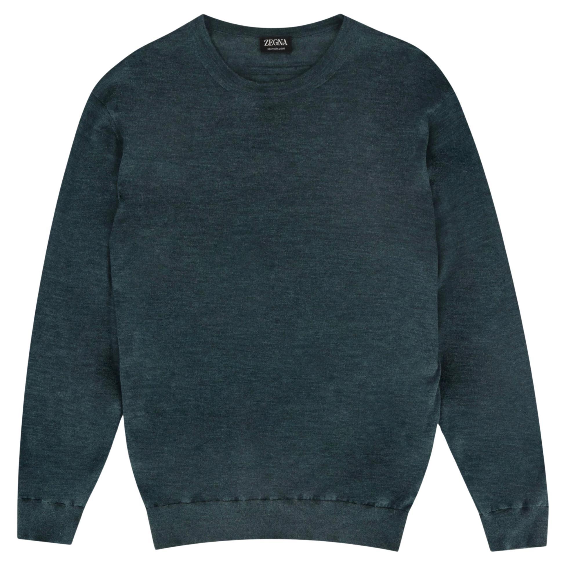 Zegna Cashmere & Silk Jumper For Sale