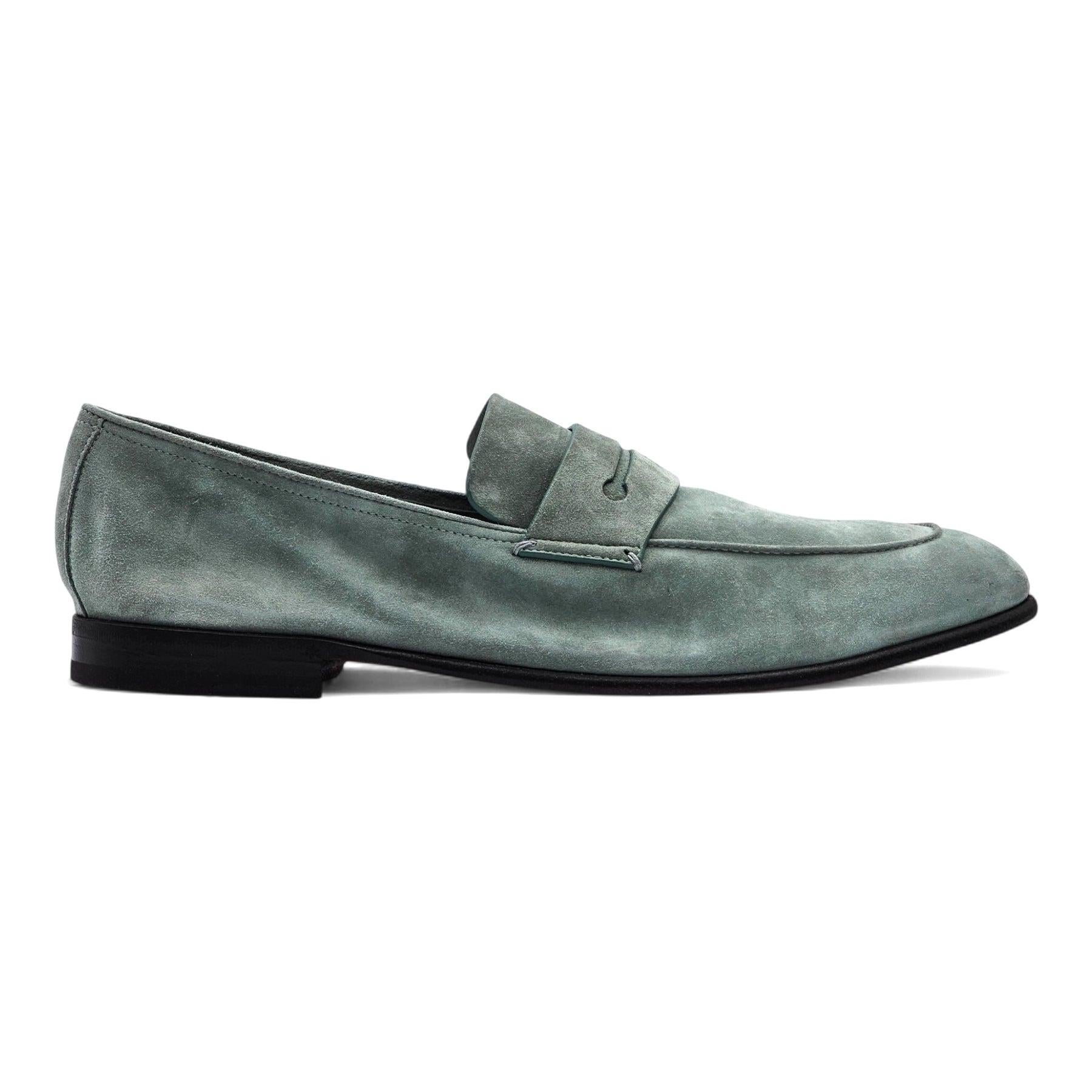 Zegna L'Asola Penny Loafers in pelle scamosciata in Greene & Greene

Note di Zegna: 