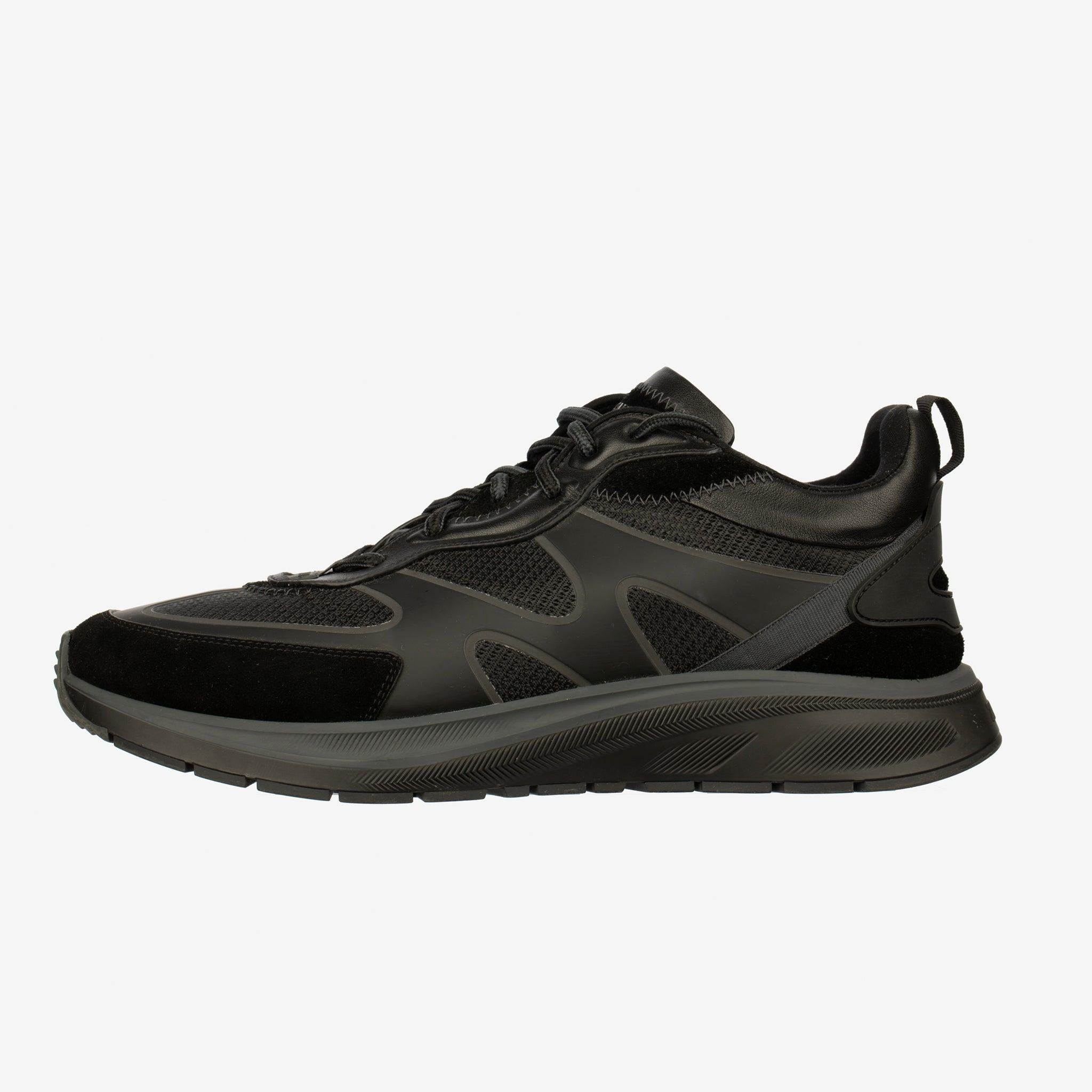 Scarpe da ginnastica nere da uomo Zegna - Taglia 11 US In condizioni ottime in vendita a Sydney, New South Wales