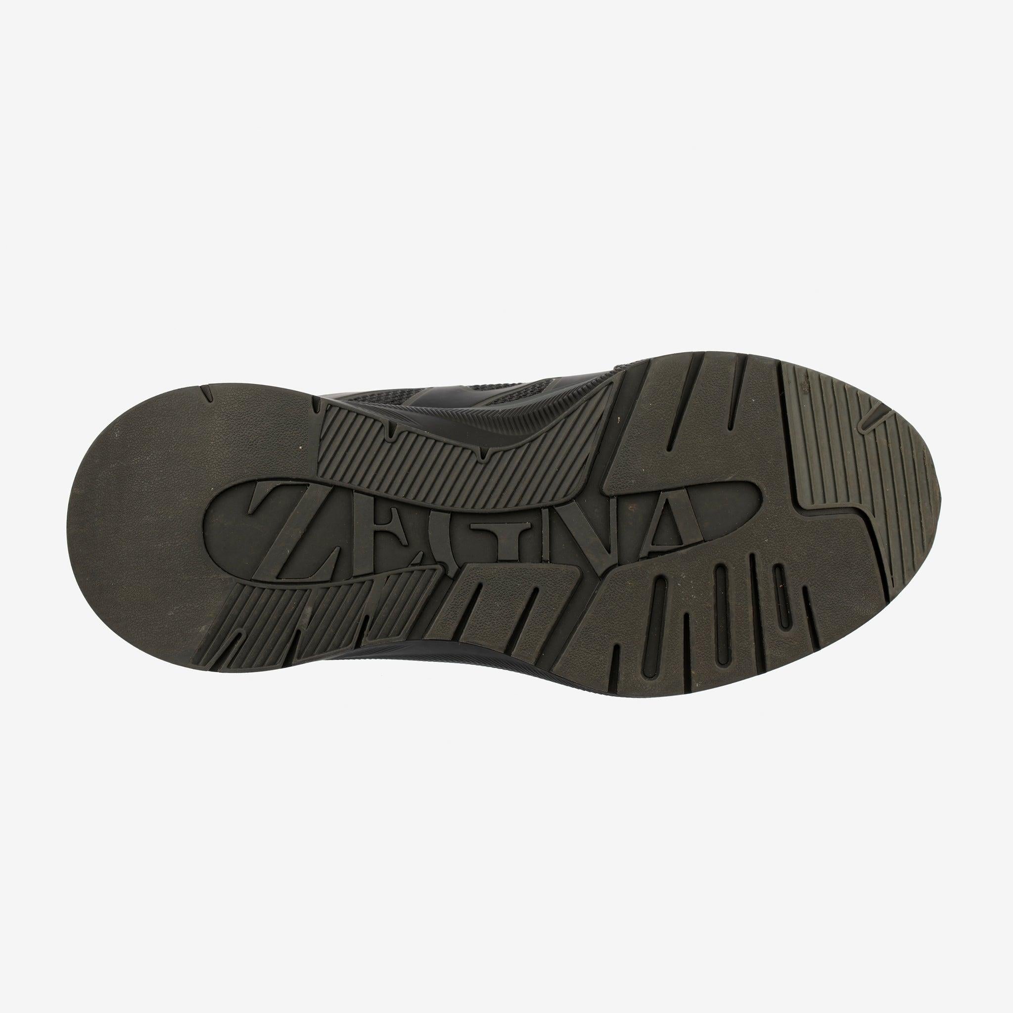 Scarpe da ginnastica nere da uomo Zegna - Taglia 11 US in vendita 2