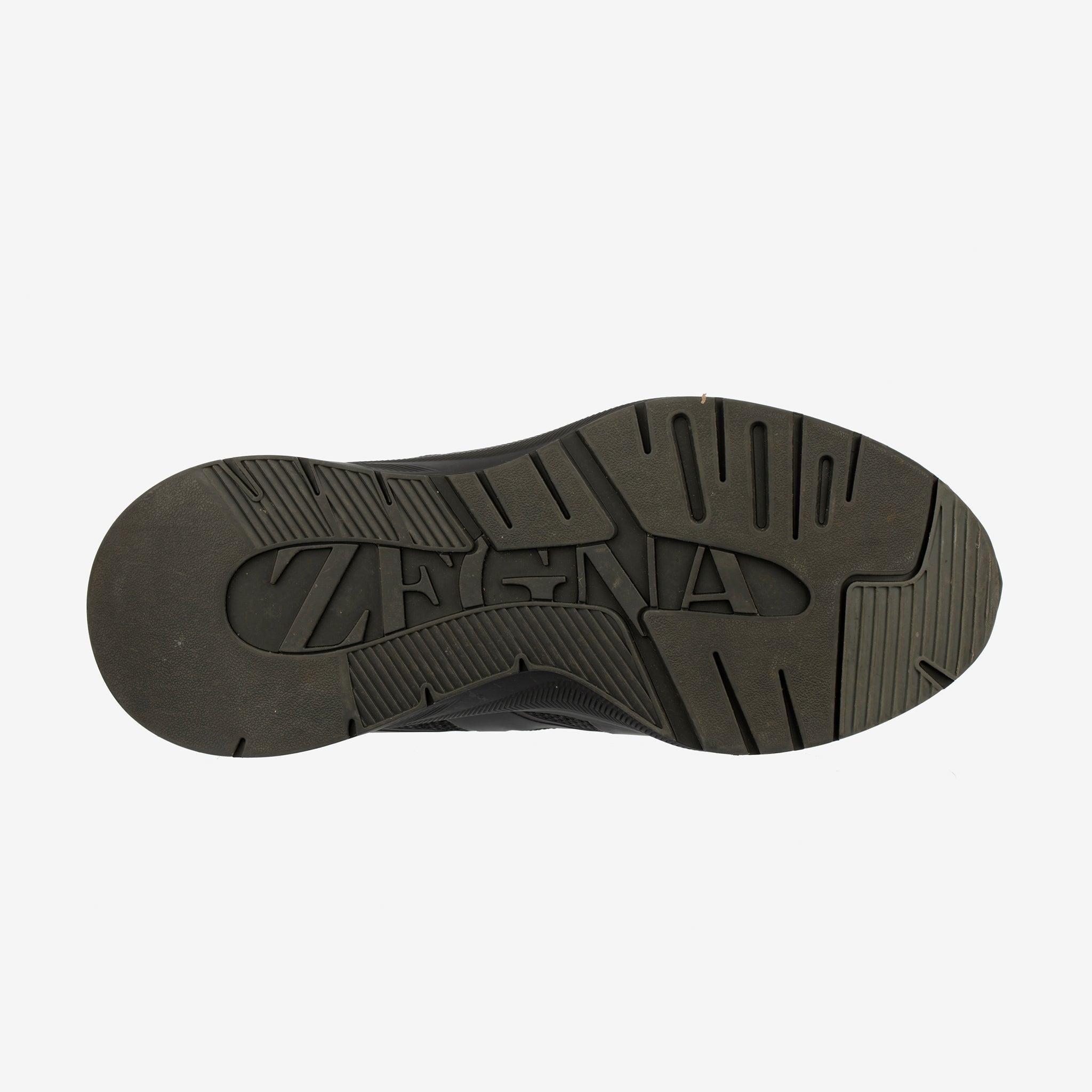Scarpe da ginnastica nere da uomo Zegna - Taglia 11 US in vendita 3