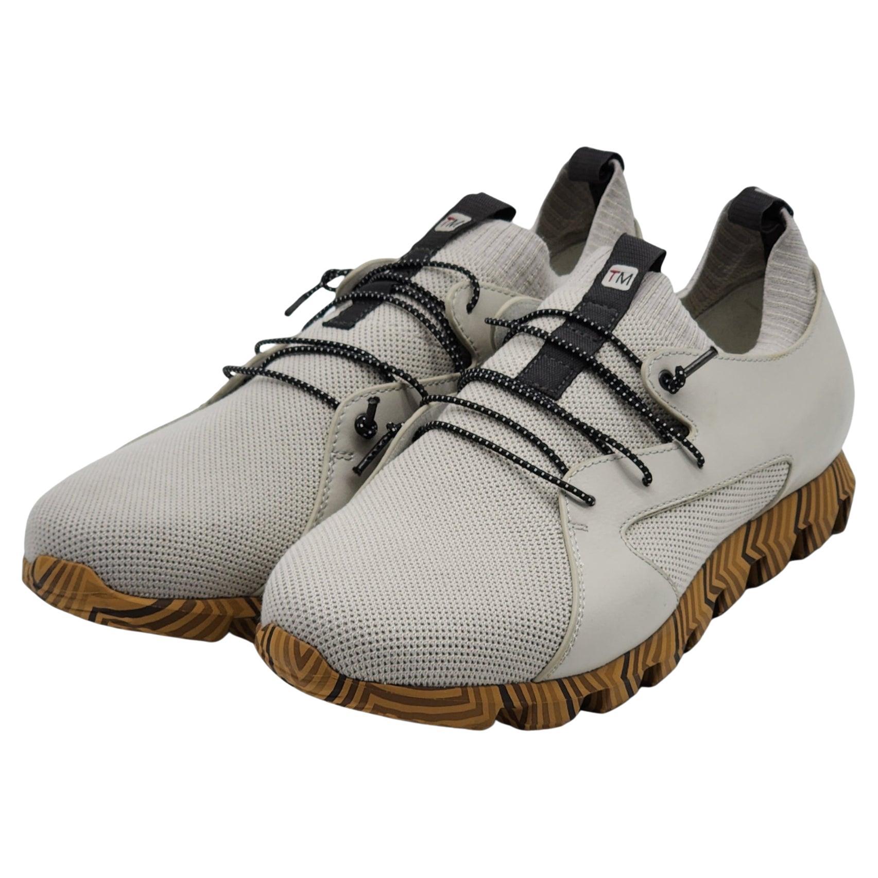 Zegna Mesh Sneakers in Gray For Sale