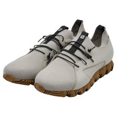 Zegna Mesh Sneakers in Gray