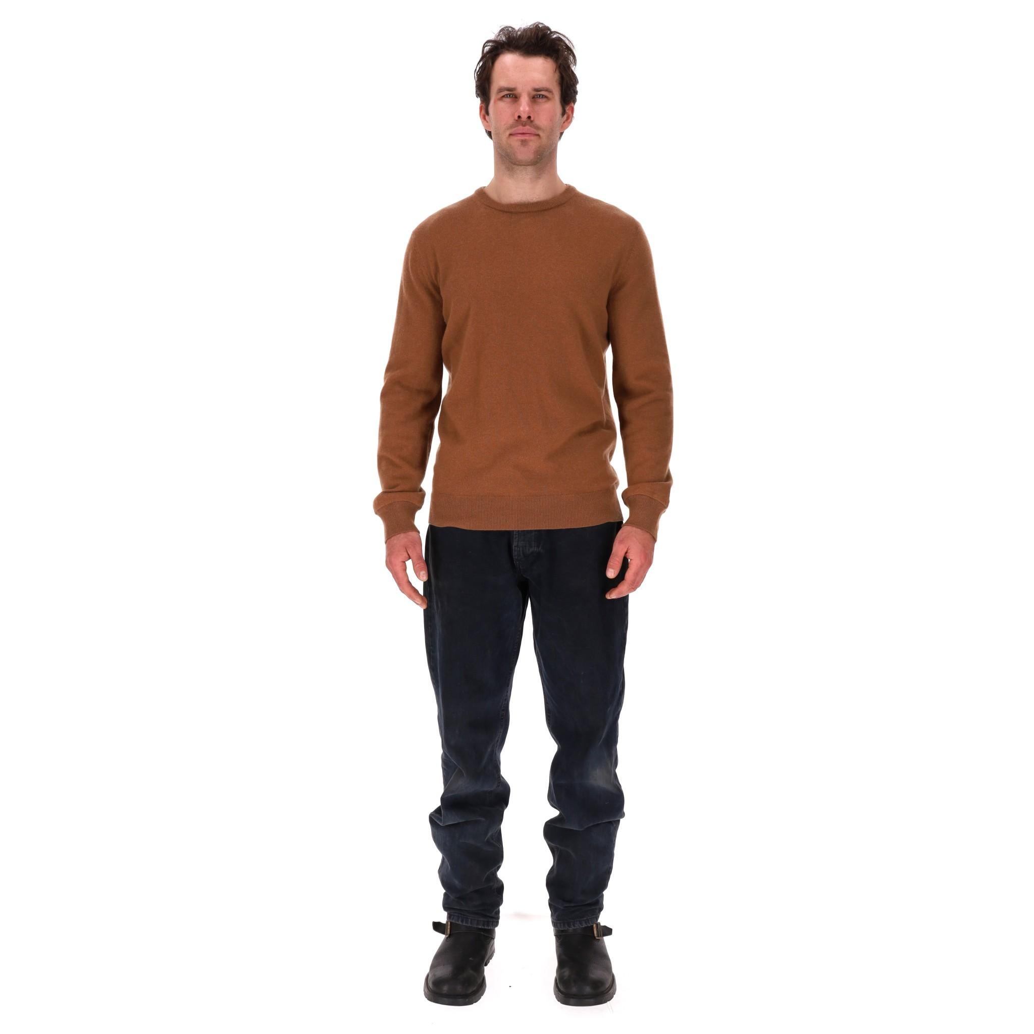 Zegna Oasi Kaschmirpullover

Brauner Pullover, der vollständig aus einem der exklusivsten Strickstoffe der Marke gefertigt ist.

Einfache Silhouette mit geripptem Rundhalsausschnitt, Bündchen und Saum.

Rrp £1,160

Größe - L

Zustand - Sehr