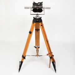 Jumelles Alemanes Zeiss de la 2ª Guerra Mundial,  Prismáticos 12 x 60. Óptica excepcional.