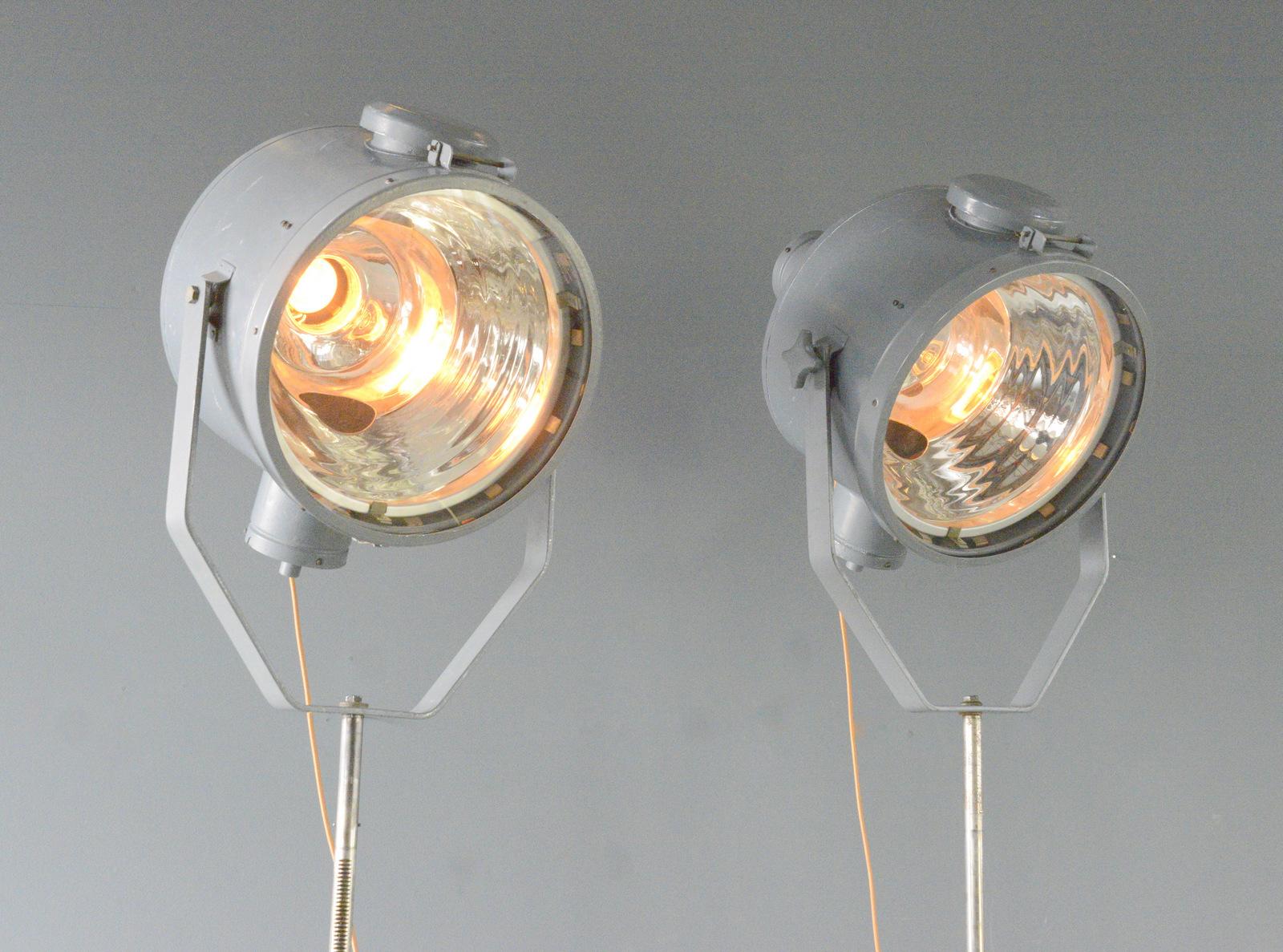 Zeiss Ikon Inspection Lamps Circa 1940s For Sale 4