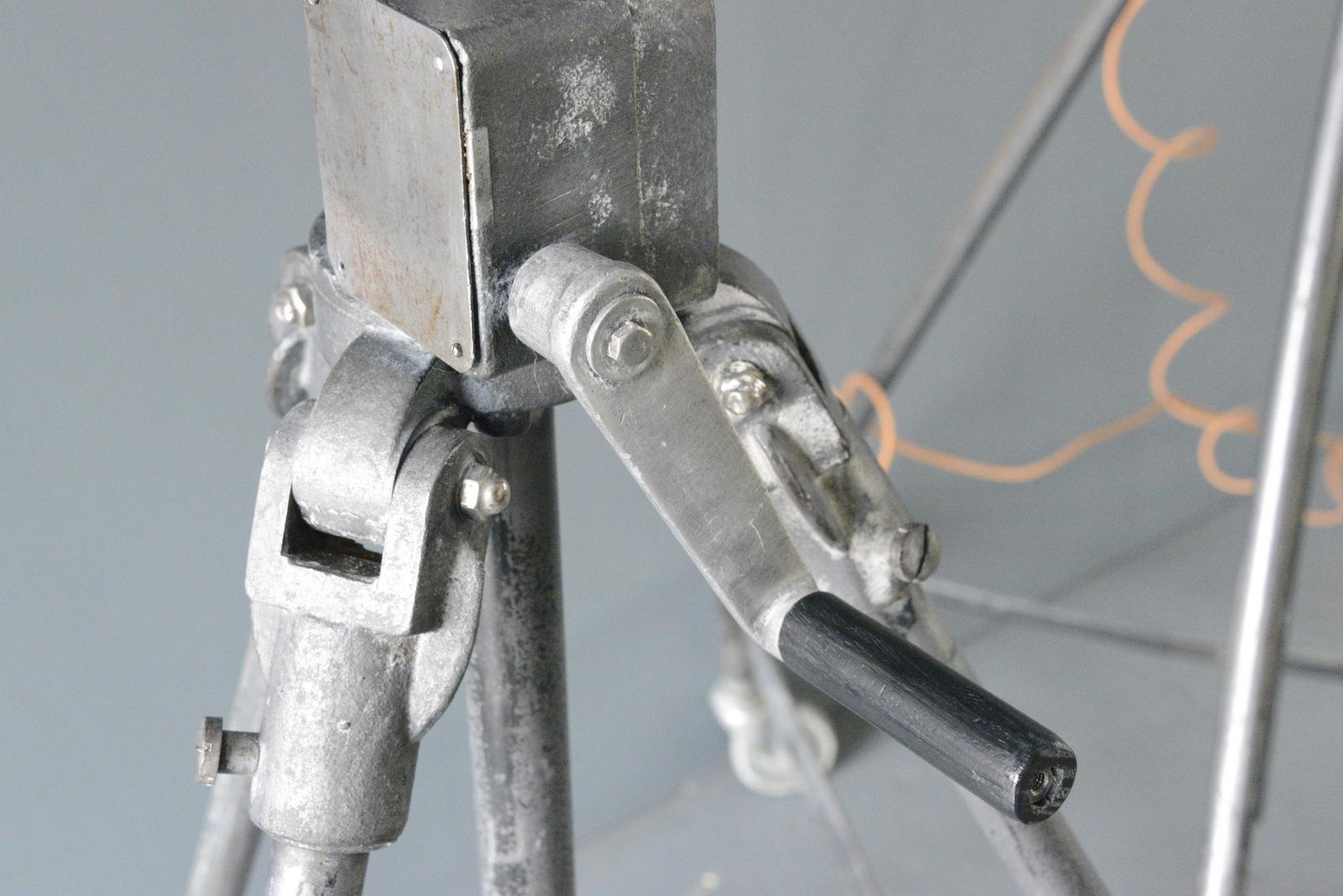 Industrial Zeiss Ikon Inspection Lamps Circa 1940s For Sale
