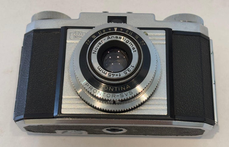 ZEISS Ikon Novar-Anastigmat 45mm F3.5 Film Camera 1950s For Sale