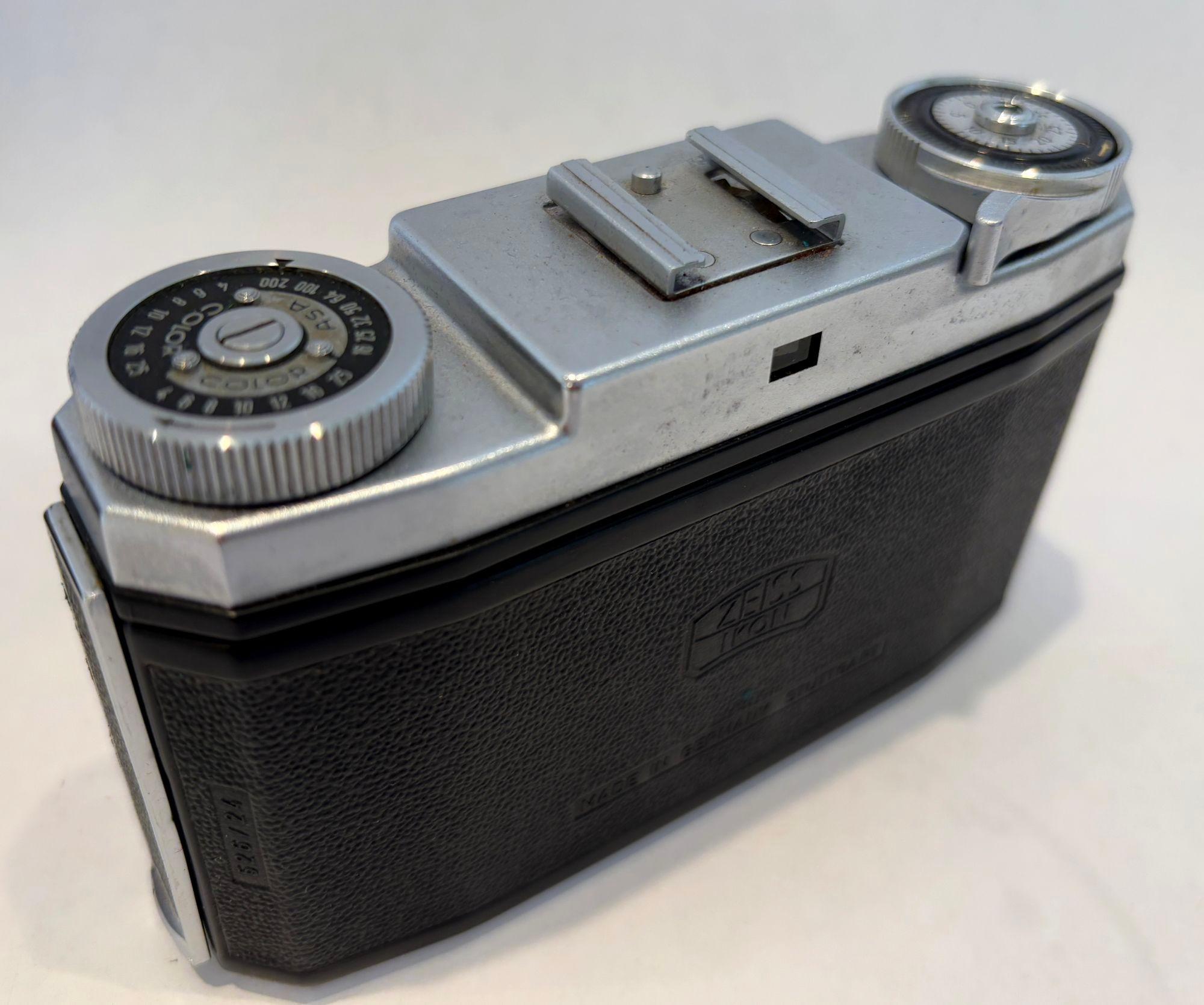 ZEISS Ikon Novar-Anastigmat 45mm F3,5 Filmkamera 1950er Jahre im Zustand „Gut“ im Angebot in North Hollywood, CA