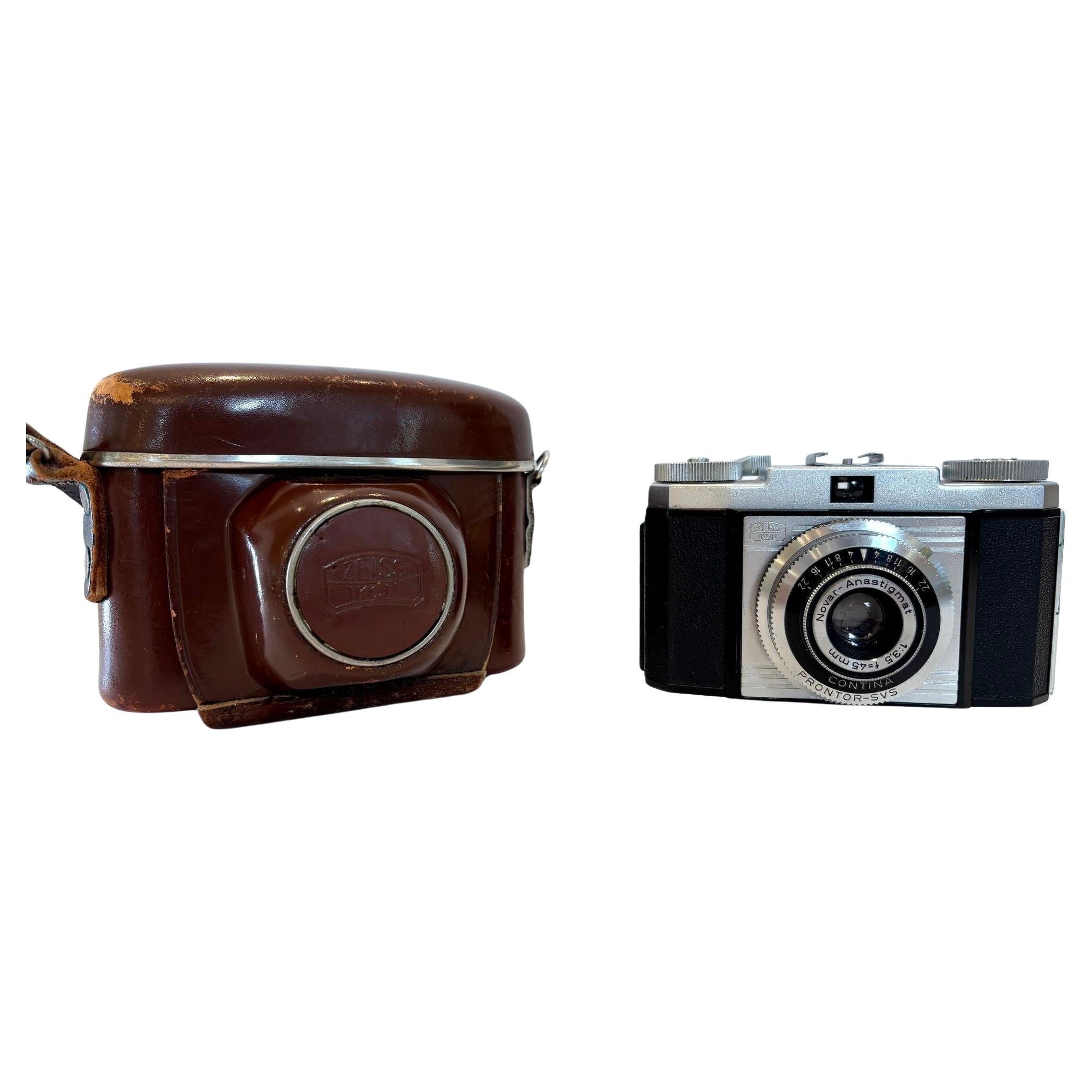 ZEISS Ikon Novar-Anastigmat 45mm F3.5 Film Camera 1950s