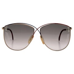 Zeiss Vintage Women Butterfly Sonnenbrille 6821 4100 56/12 135 mm